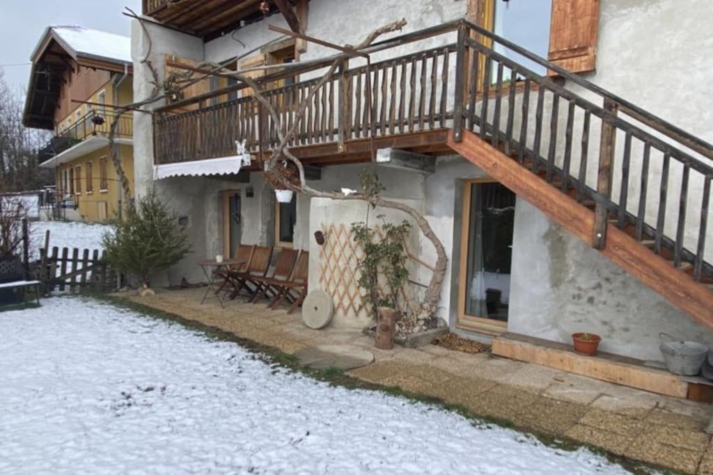 Taninges Dans Hameau, Pres Des Pistes Logement De Plein Pied Au Calme מראה חיצוני תמונה